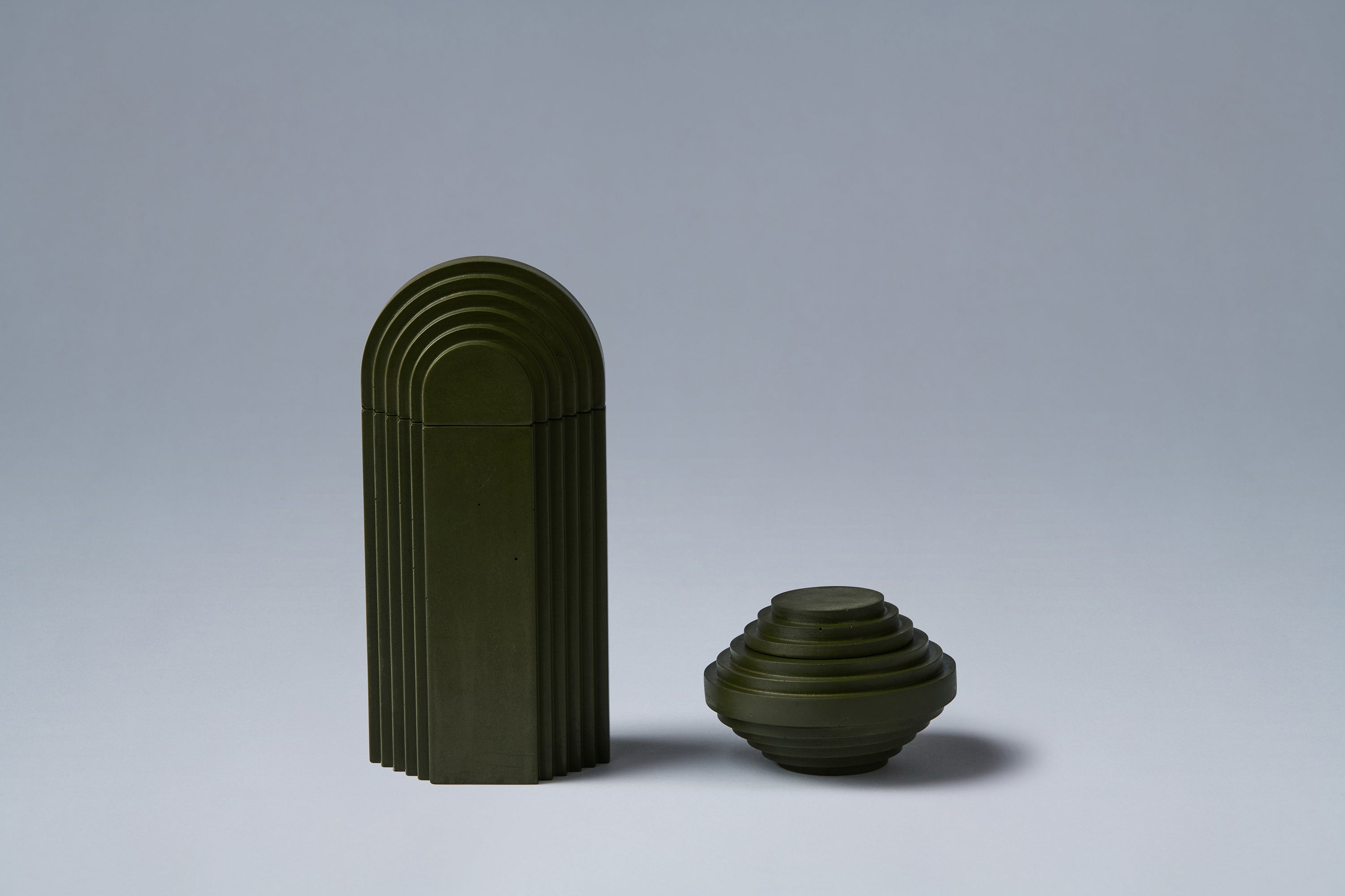 CURIO green scented candles